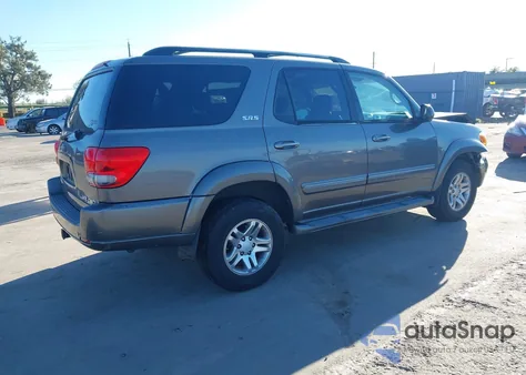 2006 Toyota Sequoia Sr5 V8 из США, поврежденный, VIN 5TDBT44A46S267867
